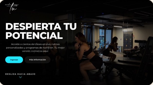 Página de inicio de Nadie Como Tú